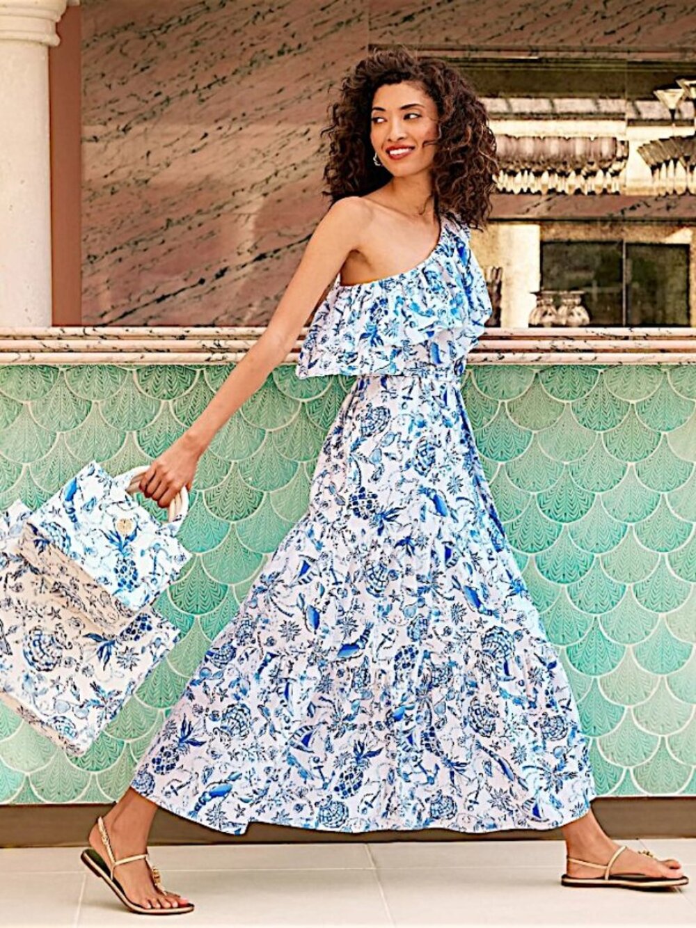 Lilly Pulitzer Mayella Midi Dress in Barefoot Beachcombers NWT - Size X-Small